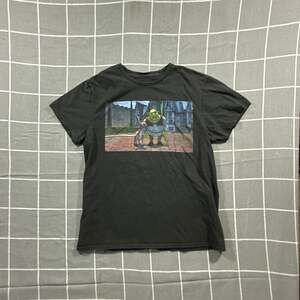 DreamWorks Shrek and Donkey Graphic T-Shirt Black boys Medium